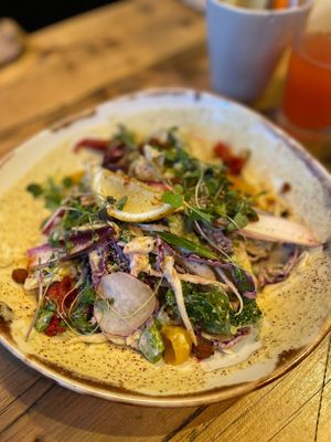 Salada César   at Honest Greens in Lisbon