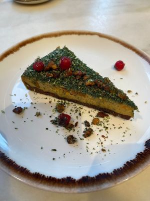 Pumpkin pie   at Honest Greens in Lisbon