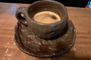 Coffee at Honest Greens in Lisbon