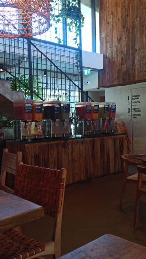 Refill. Drink as much as you want at Honest Greens in Lisbon