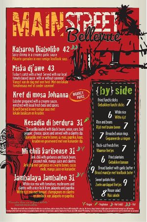 Main dishes page 2 at Tabooshh in Willemstad