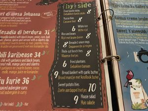 Have the yucca fries! Very filling and satisfying.   at Tabooshh in Willemstad