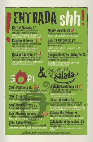 Apps at Tabooshh in Willemstad