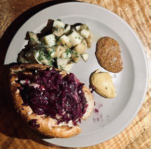 Veggiewurst at BROT in Guerneville