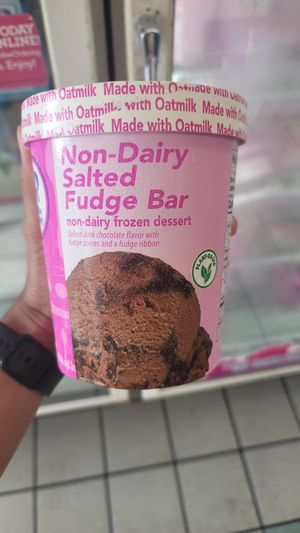 Non dairy ice cream tub at Baskin Robbins in Carmel