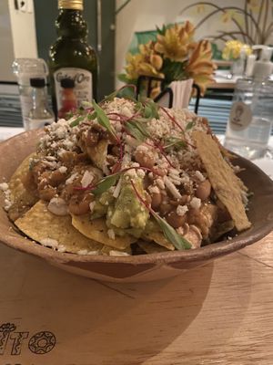 The best vegan nachos in SP  at Carrito Organic in Sao Paulo