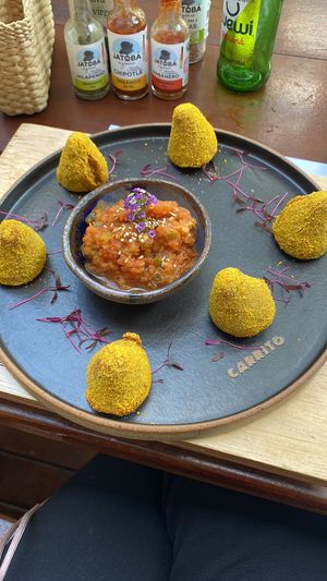 Coxinhas  at Carrito Organic in Sao Paulo