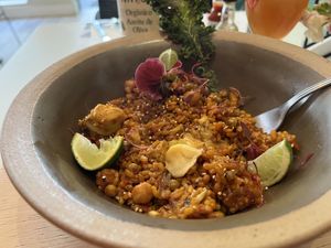 Paella   at Carrito Organic in Sao Paulo