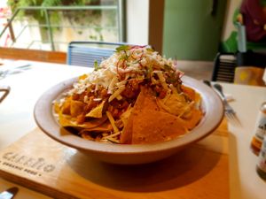 Nachos Supreme at Carrito Organic in Sao Paulo