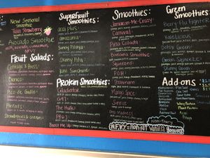 Menu 1 at Squeezed in Yuma