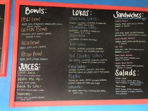 Menu 2 at Squeezed in Yuma