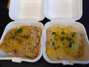 take away cauliflower cheese and macaroni cheese at A Taste of Vitality in Hastings