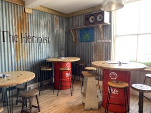 Upstairs seating area   at A Taste of Vitality in Hastings