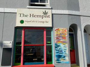 Outside  at A Taste of Vitality in Hastings