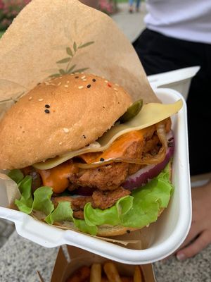 Monster Burger at Zen Wonderland in Sintra