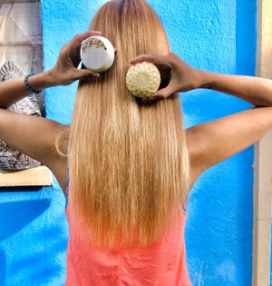 Best shampoo ever  at Vegan Flor de Loto in Mexico City