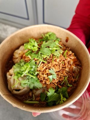 Vegan Dumplings at Mama's Momos in Bern