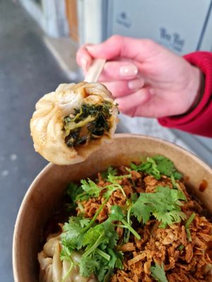 Vegan Dumplings at Mama's Momos in Bern