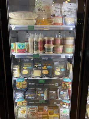 Lots of cheese including some locally made  at Organica - Tienda Principal in Panama City