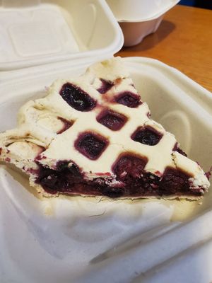 Berry pie at Nom Eats with Seats in Reno