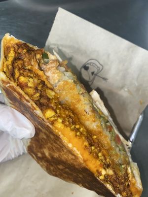 Breakfast Crunchwrap (Sundays only)  at Nom Eats with Seats in Reno