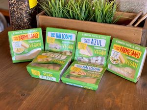 Vegan cheese at Tierra the Store in Tenerife