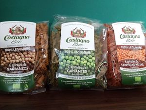 differentr types of pasta at Tierra the Store in Tenerife