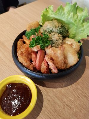 Tempura at Cantine De Lotus in Paris