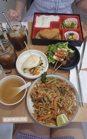 The bento was amazing  at Cantine De Lotus in Paris