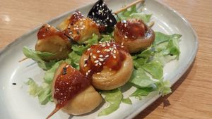 Skewers at Cantine De Lotus in Paris