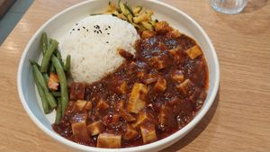 Mapo tofu at Cantine De Lotus in Paris