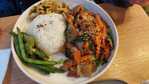 Vegan duck at Cantine De Lotus in Paris