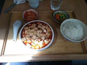 Mapo Tofu at Cantine De Lotus in Paris