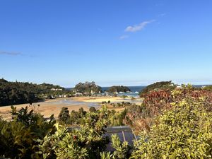   at The Views Vegetarian Restaurant in Kaiteriteri