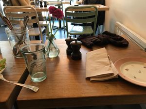 Cosy small place at April in Paris