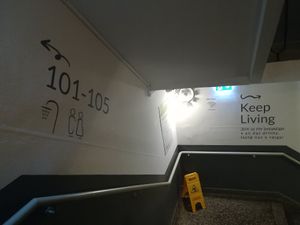 Hotel staircase at Keep Living in Salzburg