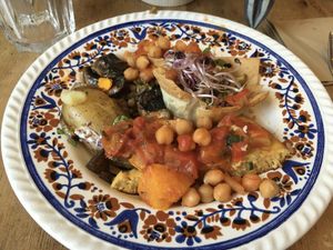 mixed plate at Keep Living in Salzburg