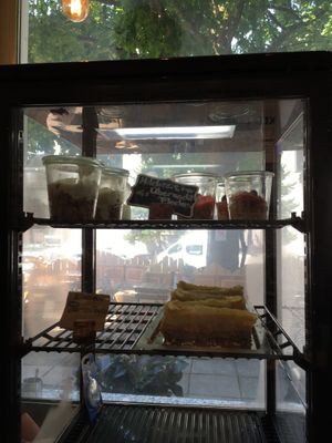 milky rice & cake at Keep Living in Salzburg