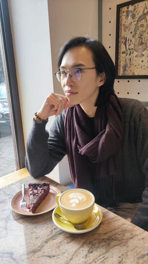 vegan chocolate tart at Slodko i Czule in Krakow