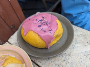 Cherry Paczki at Slodko i Czule in Krakow