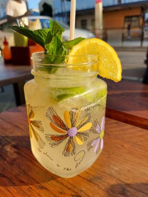 Vietnamese lime lemonade at Hanoi Pho in Mannheim