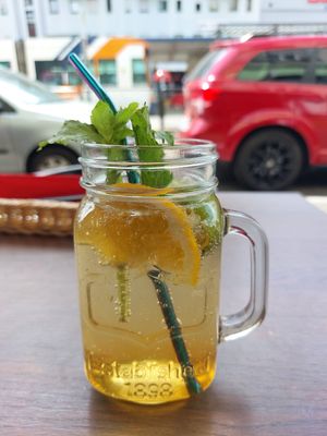 Lime lemonade at Hanoi Pho in Mannheim