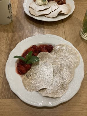 Pancakes   at Brunette Burger in Plzen