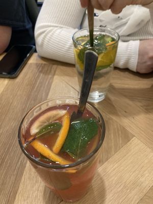 Lemonade   at Brunette Burger in Plzen