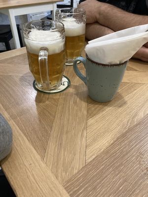 Beer   at Brunette Burger in Plzen