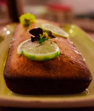 Bizcocho de limón y amapola at ClemCafé in Santiago De Compostela