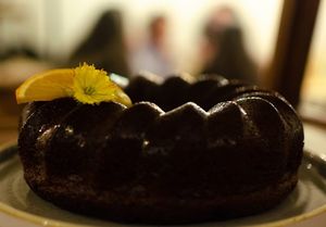 Estupendo pastel de naranja (vegano) at ClemCafé in Santiago De Compostela