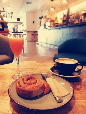 Lovely cafe at ClemCafé in Santiago De Compostela