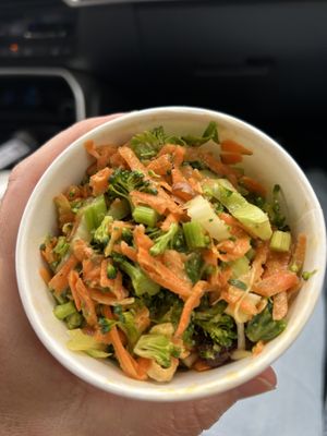 Broccoli saladd  at Le Dep Frida in Trois-rivieres