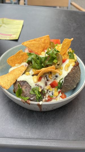 Kumpir mit Chili sin Carne  at Potateria in Mannheim